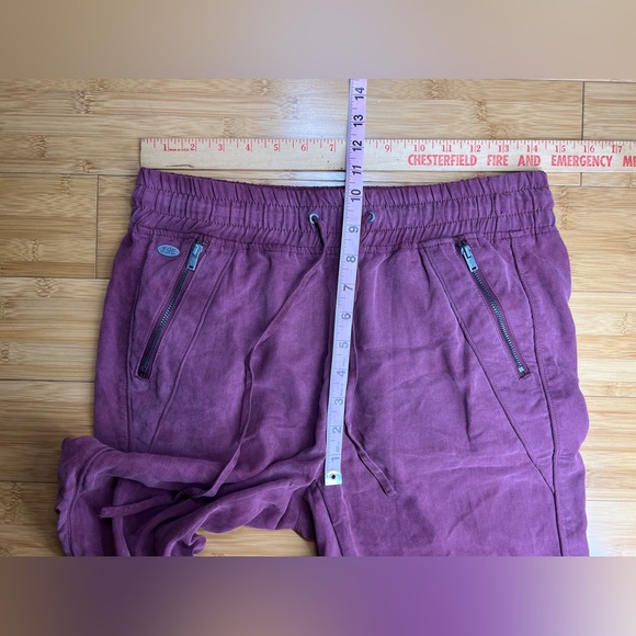 edc Since 98 womens maroon Drawstring Casual button hem pants w/pocket|SZ:32 Reg - Picture 6 of 16
